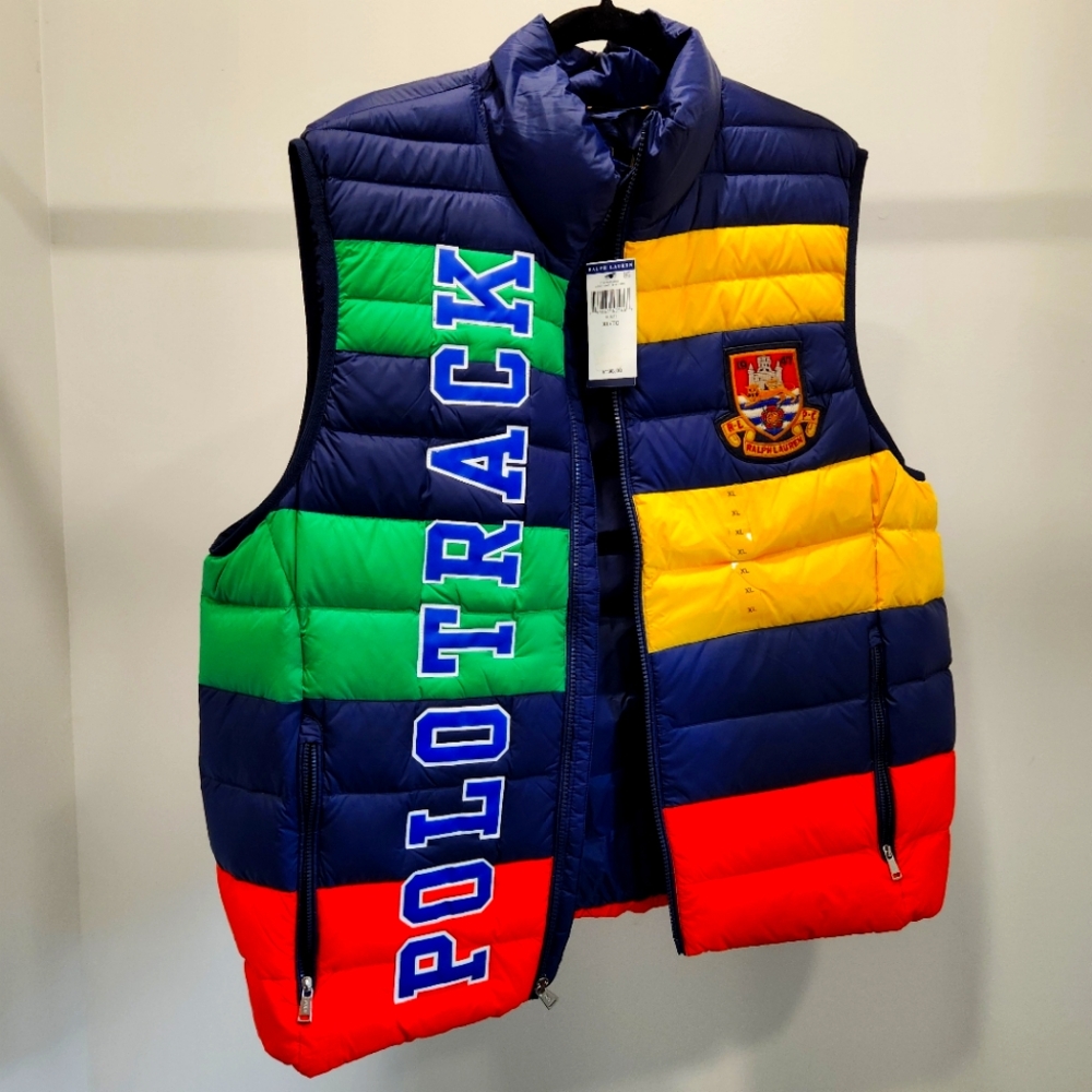 Men's POLO Puffy Zip Vest